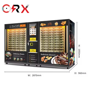 Distributeur automatique à écran tactile avec four à micro-ondes pour boîte à lunch repas distributeur automatique de nourriture chaude - Product Image 6