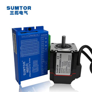 Motore Passo-Passo Ibrido Serie <span class=keywords><strong>NEMA</strong></span> 23 a Ciclo Chiuso con Albero da 8mm Disponibile con Encoder e Driver Set Motore Passo-Passo - Product Image 1