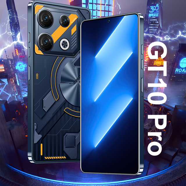 GT10 Pro Max 7.3 Inch Smart Android 13 Mobile Phone Good Selling 4G HD Large Screen 12GB + 512GB Memory 72MP*108MP
