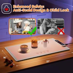 Bandeja de Silicona Plegable y Portátil, Enrollable, con Diseño Ecológico, Estilo Europeo, para Calentar Alimentos, Venta al Por Mayor - Product Image 2