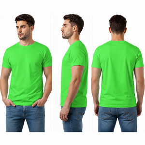 Camiseta Premium para Hombre 100% Algodón, Diseño Personalizado, Ropa Urbana, Fabricante OEM ODM, Serigrafía de Alta Calidad, Suave - Product Image 4