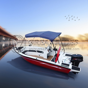 Aluminum 5 Persons Center Console Deep Fishing Boat Hot Selling <b>Entertainment</b> Boat - Product Image 6