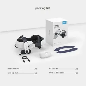 Sangle de tête <span class=keywords><strong>BOBOVR</strong></span> M3 PRO avec batterie pour Quest 3/3S, sangle Elite confortable pour casque VR, accessoire de remplacement VR - Product Image 5
