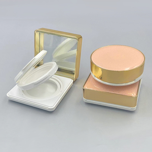 Conteneur carré en plastique personnalisé double couche 15g réutilisable cosmétique <span class=keywords><strong>Cox</strong></span> à coussin d'air Boîte à poudre BB CC Matériau d'emballage - Product Image 5