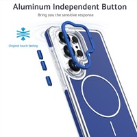 Étui de téléphone magnétique robuste pour Samsung Galaxy S26 Ultra, double couche, antichoc, protection robuste, coque de téléphone mobile