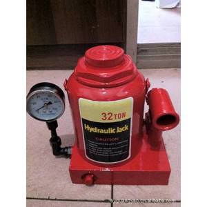 Cric hydraulique QYL 50t avec manomètre, outil de levage en acier pour voiture, capacité de levage de 50 tonnes - Product Image 2