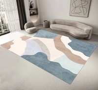 Maschinenwaschbare Faltbare Polyester Vintage Türkische 3D-Bedruckte Flauschige Maßgefertigte Rutschfeste Teppiche für Schlafzimmer Wohnzimmer Heim-Dekoration