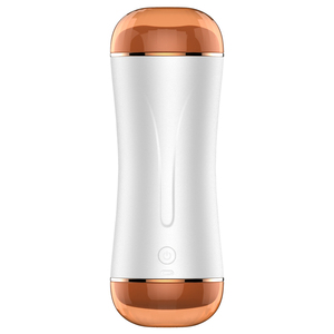 Günstiger Preis Wasserdicht Realistische Handheld Oral Silikon Vagina Vibrierende Sexspielzeug Pussy Vibrator Für Männer Masturbation - Product Image 2