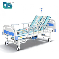 Elevación Trasera 0-75 °   Elevador de Piernas 0-30 °   Fall Legs 45 °   Cama de Hospital Manual Ajustable con 5 Funciones y 4 Manivelas para Girar la Parte Superior del Cuerpo