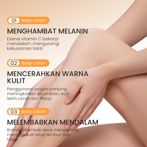 KORMESIC Loción Corporal Aclarante con Vitamina C, Certificada por Bpom, 200 ml, Inhibe la Melanina, Ilumina el Tono de Piel, Hidratación Profunda - Product Image 2