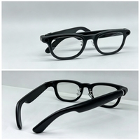Lunettes Caméra Intelligentes avec Indicateur de Batterie, 8MP, 1200P/4K, Commande Vocale, Traduction en Temps Réel, Assistant Vocal IA, Recharge Magnétique