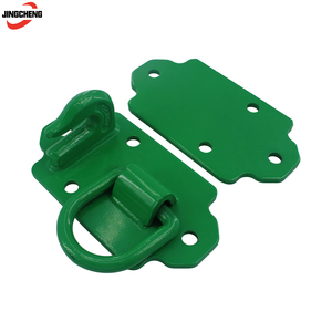 Crochets de fixation pour tracteur, crochets de préhension compacts à visser, anneaux en D de 1/4'' d'épaisseur, crochets de godet de tracteur de 1/2'', pièces personnalisées pour tondeuses à <span class=keywords><strong>gazon</strong></span> - Product Image 2