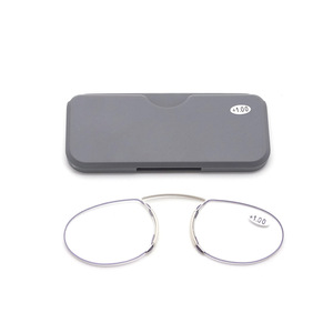 Men's and Women's Fashionable Ultra-Light Clip-On <strong>Portable</strong> <strong>Mini</strong> Case for Personalized Use <strong>Reading</strong> <strong>Glasses</strong> - Product Image 3