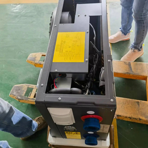 High Efficiency R32 Air Source Swimming Pool Heat <b>Pump</b> for Hotel Use <b>Battery</b> Powered With Titanium Exchanger Air to Water Heat P - Product Image 1