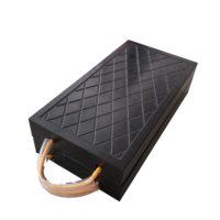 Tapis de support de piste de Protection de sol de grue mobile en plastique UHMWPE robuste Service de traitement de coupe personnalisé
