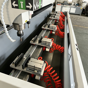 Machine de perçage et de fraisage CNC Z‑3000 pour le traitement des profilés de murs-rideaux en aluminium, équipement de fraisage et de perçage à double broche - Product Image 5