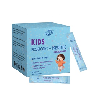 Probióticos y prebióticos en polvo de marca privada OEM para niños mayores de 3 años, paquetes diarios de probióticos para el apoyo digestivo e inmunológico infantil. - Product Image 1
