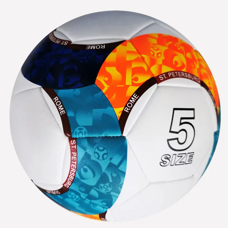 סין מפעל אישית כדורגל עור סיטונאי כדורגל, מותאם אישית הדפסת עור כדורגל כדורגל
