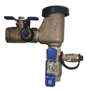 Ensemble de coupe-virage à vide 720A, vannes anti-siphon pour système d'irrigation, vanne anti-retour en laiton épaissi de 1-3/4 pouces - Product Image 2