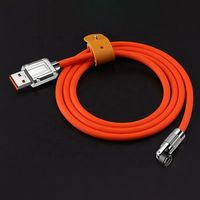 Câble de charge rapide USB magnétique 3A 540 degrés Micro Type C Câble de charge Câble de transfert de données