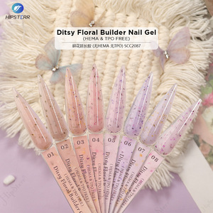 Wholesale Dry Flower Gel Builder Professional Uv Long Lasting Hard Gel Durable & Beautiful <b>Nail</b> Art Gel Builder With Dry Flower - Product Image 2