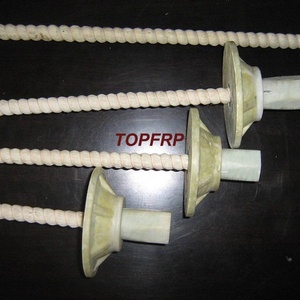8mm 10mm GRP FRP Fiberglass <b>Plastic</b> Threadeded <b>Rod</b> - Product Image 6