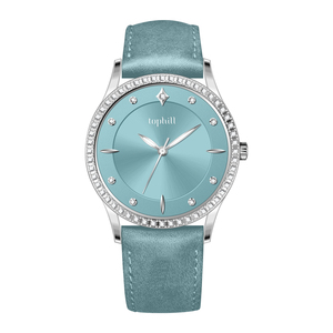 Montres <span class=keywords><strong>à</strong></span> quartz pour femmes de conception de coupe de diamant <span class=keywords><strong>à</strong></span> trois aiguilles personnalisées de haute qualité montres <span class=keywords><strong>à</strong></span> quartz de luxe haut de gamme - Product Image 3