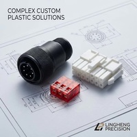 Pièces en plastique moulées par injection sur mesure avec inserts métalliques pour des connexions et assemblages électriques fiables