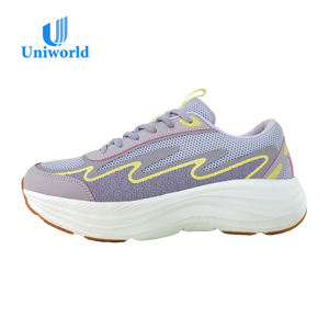 Uniworld Vietnam OEM - Zapatillas Deportivas <span class=keywords><strong>de</strong></span> Malla para <span class=keywords><strong>Mujer</strong></span>, Calzado Atlético Ligero y Moderno para Fitness Urbano, Trotar y Estilo Urbano - Product Image 3