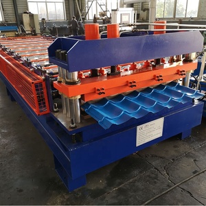 Feuille de toit en métal à grande vitesse Kingas Eco Plus tuile de toit en tuile émaillée formant la machine - Product Image 2