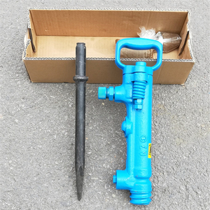 APCOM Farm Digging <b>Hand</b> Pickaxe Pneumatic Rock <b>Drill</b> Air Pick Breaker Hammer Heavy Duty Jack Hammer Industrial Steel Pickaxe - Product Image 1