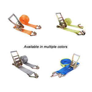 Correa de amarre de trinquete de alta resistencia para carga de camiones con certificación CE - Product Image 5