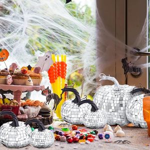 Bola de <span class=keywords><strong>Discoteca</strong></span> al por Mayor, Calabaza de Cristal Espejado para Decoración de Fiestas de Halloween, Otoño y Acción de Gracias, Venta a Granel - Product Image 3
