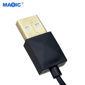 Magelei-Adaptateur VGA 1.8m vers HDMI avec câble d'alimentation <span class=keywords><strong>audio</strong></span> et USB pour projecteur, ordinateur et HDTV, veste PVC - Product Image 6