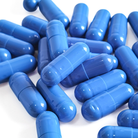 Capsules d'extrait de graines de Goat Weed à la kératine OEM, pilules bleues personnalisées, marque privée, certifiées GMP, soutien immunitaire