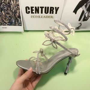 Tacones de aguja sexys con punta cuadrada y decoración floral para mujer - Product Image 6