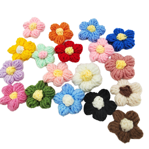 Horquilla <span class=keywords><strong>de</strong></span> punto DIY, flor <span class=keywords><strong>de</strong></span> algodón <span class=keywords><strong>de</strong></span> leche creativa y planta, Clip <span class=keywords><strong>de</strong></span> joyería decorativa, accesorio colorido para el cabello - Product Image 6