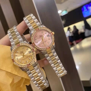 Set di Orologi al Quarzo in Acciaio Inossidabile per Coppie, Impermeabili, Orologi <span class=keywords><strong>da</strong></span> Polso alla Moda, <span class=keywords><strong>Regalo</strong></span> di San Valentino per Uomini e Donne - Product Image 3