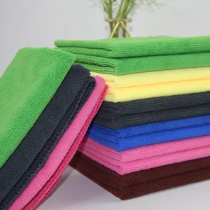 Cleaning Product Microfiber Cloth Car Polishing Towel Soft Absorbent Kitchen Cleaning Cloth With Custom Logo