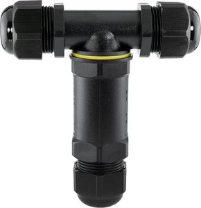 <span class=keywords><strong>Manchon</strong></span> de connexion en T IP68 pour câble de diamètre connecteur de câble souterrain étanche éclairage de jardin extérieur câbles de lumière d'alimentation - Product Image 2