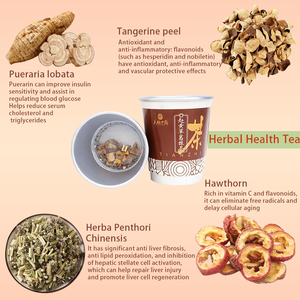 Té en Polvo de Extracto Herbal Desintoxicante Natural para la Digestión del Hígado, Alivio de la Resaca, Reducción de Grasa, Espino Blanco, Raíz de Kudzu, <span class=keywords><strong>Lysimachia</strong></span>, Cáscara de Cítricos - Product Image 5