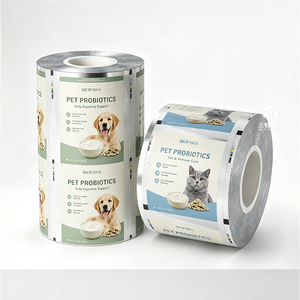 Película Laminada para Envasado de Snacks para Mascotas, Impresa a Medida, Ecológica, de Grado Alimenticio, Directo de Fábrica, Material para Máquina de Llenado Automático para Gatos - Product Image 6
