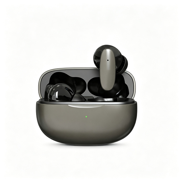 OEM ANC Wireless Earbuds with ENC Calls Custom Logo and Retail Packaging