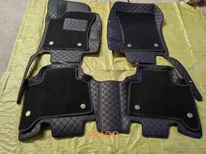 พรมปูพื้นรถยนต์แบบสั่งทำพิเศษ Ekr Custom Fit หนา 10 มม. ผลิตจากหนัง TPE ชุดเต็ม 4 ชิ้น สำหรับรถยนต์ Tesla Volkswagen - Product Image 6