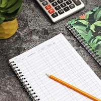 Carnet de notes et de dépenses A6 avec logo personnalisé-Portefeuille portable pour commandes en gros, carnet de notes de planificateur financier promotionnel