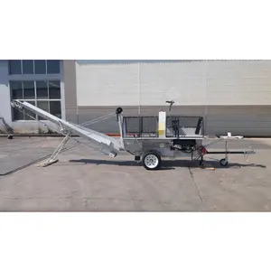 20Ton log splitter firewood processor