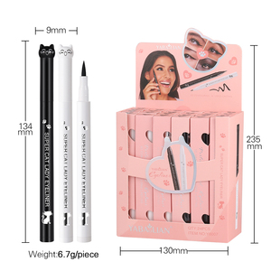 Chat chaud mignon cils lumineux eye-liner imperméable eye-liner auto-adhésif eye-liner d'usine en gros - Product Image 5