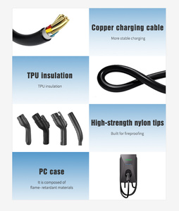 Type2 7.5kW 11kW 22KW <span class=keywords><strong>Estaciones</strong></span> <span class=keywords><strong>de</strong></span> carga EV montadas en la pared Nuevo cargador <span class=keywords><strong>de</strong></span> vehículos <span class=keywords><strong>de</strong></span> energía <span class=keywords><strong>para</strong></span> automóviles eléctricos Estándar europeo - Product Image 5