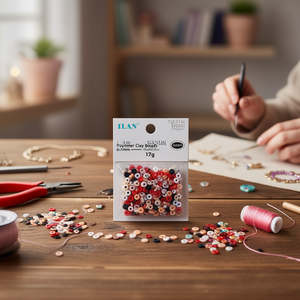 Perline in Argilla Polimerica Ilan 6x1mm Multicolore 17g - Product Image 2