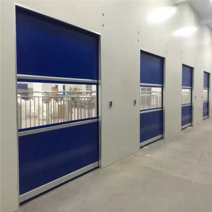 Bâche industrielle en PVC enduit Jinlong, imperméable, résistante aux déchirures, ignifuge, <span class=keywords><strong>tissu</strong></span> pour porte rapide - Product Image 1